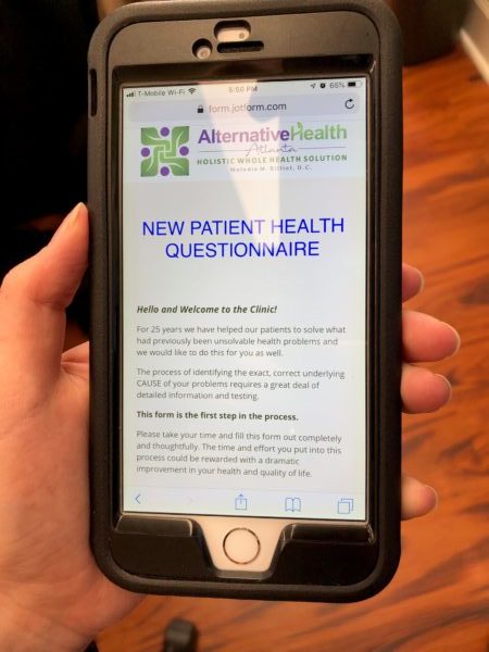 New Patient Health Questionnaire