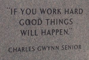 If you work hard...