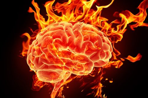 Brain on fire