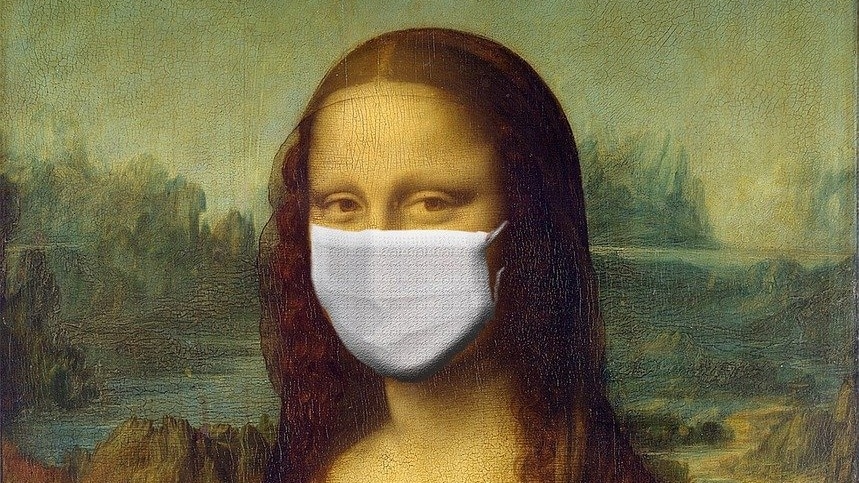 Delta Variant Mona Lisa